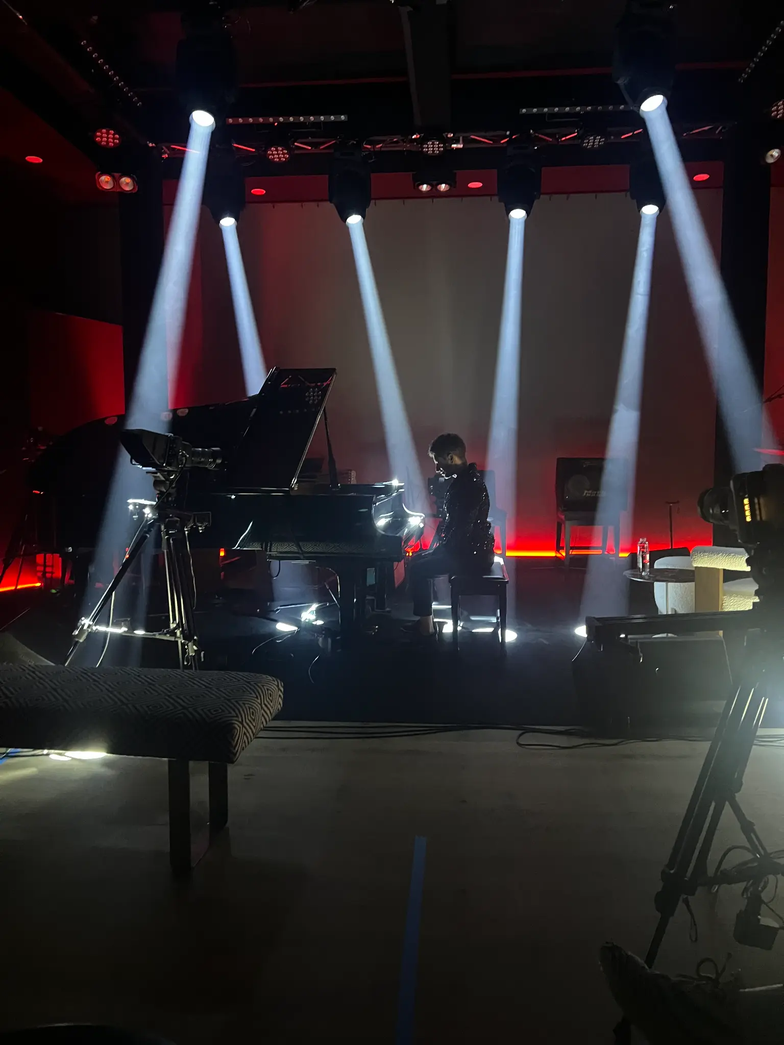 A performance in the Live Room